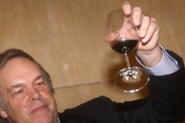 Robert Parker, durante su visita a La Rioja en el 2009. ::
