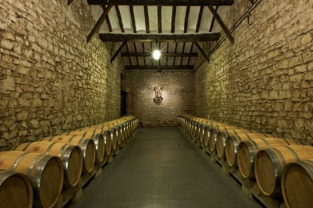 Uno de los míticos calados de Bodegas Franco Españolas. :: l.r.