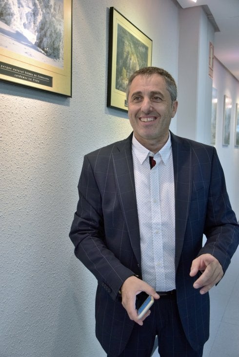 Demetrio Domínguez, presidente de la Asociación Riojana de Hoteles.