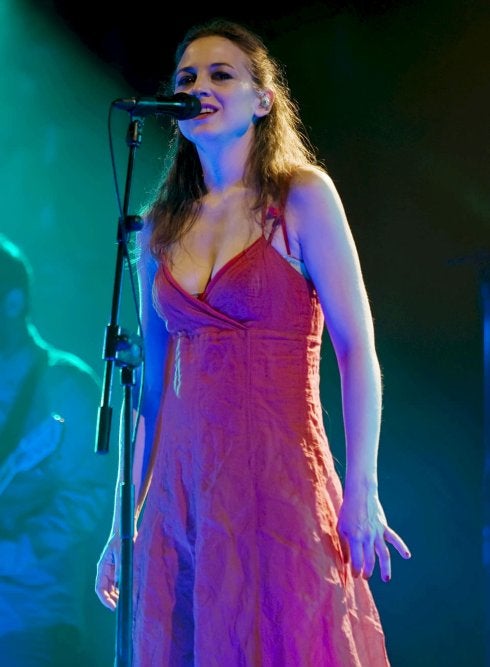 Leonor Watling, cantante de Marlango.