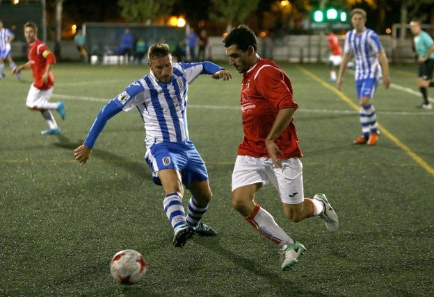 El Villegas lo intentó, pero no consiguió igualar. :: Juan Marín/