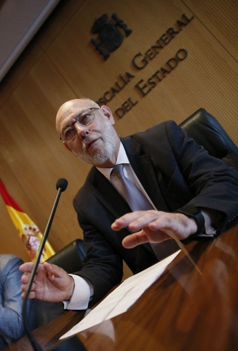 El fiscal general del Estado, José Manuel Maza. :: Mariscal / efe