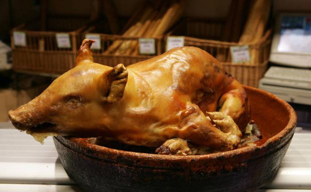 Imagen de un cochinillo. /Archivo