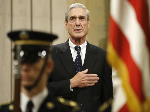 Mueller durante una ceremonia en Washington. :: J. Ernst / reuters/