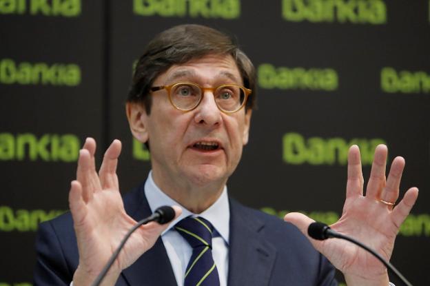 El presidente de Bankia, José Ignacio Goirigolzarri. :: Juan Carlos Hidalgo / efe/