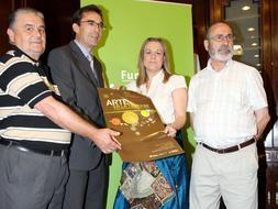 Presentación de la nueva edición de 'Arte en la tierra'. /JUAN MARÍN/
