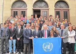 Guerrero, de la oenegé ANUE vinculada a las Naciones Unidas, ha pronunciado una en el Sagasta