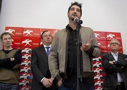 Presentacion del Proyecto Huellas que apoya a la fundación Voces, de Antonio Orozco. / SONIA TERCERO/