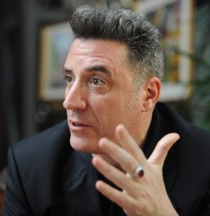 Banderas y Loquillo, con los toros