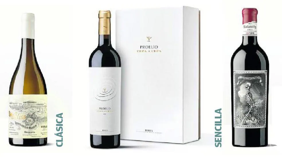 Diseños de etiquetas y packaging de la empresa Calcco, para diferentes bodegas y estilos de vinos./L.R.
