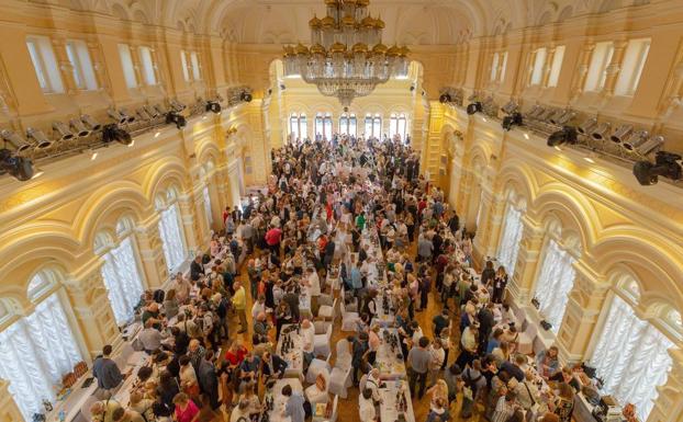 Más de 1.000 personas acudieron esta semana al V Salón de Rioja en Moscú. /Consejo Regulador de la DOCa Rioja
