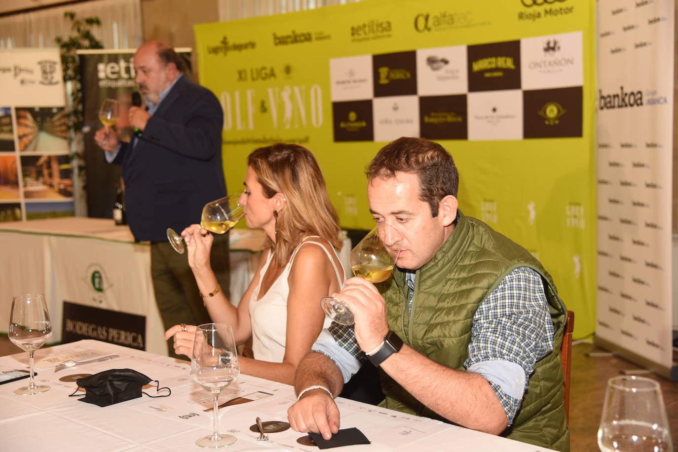 Bodegas Perica presenta sus vinos en la cata del octavo torneo de la Liga Golf y Vino
