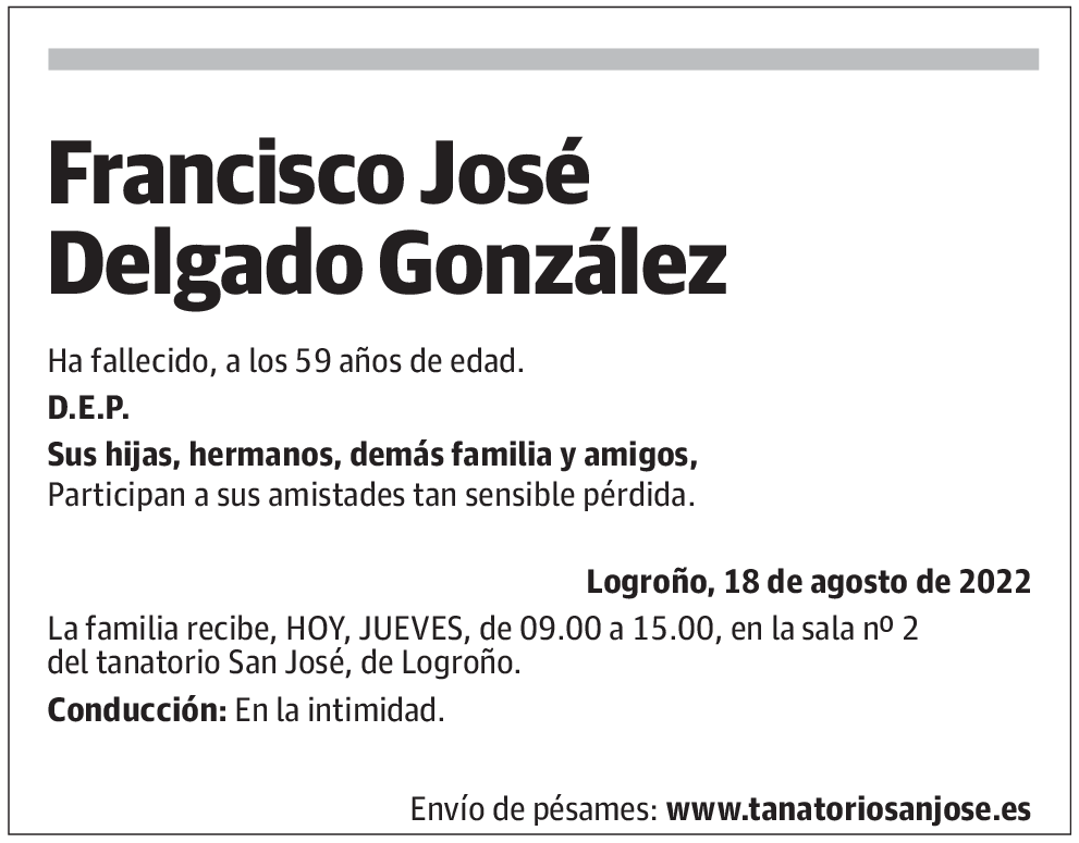 Francisco José Delgado González