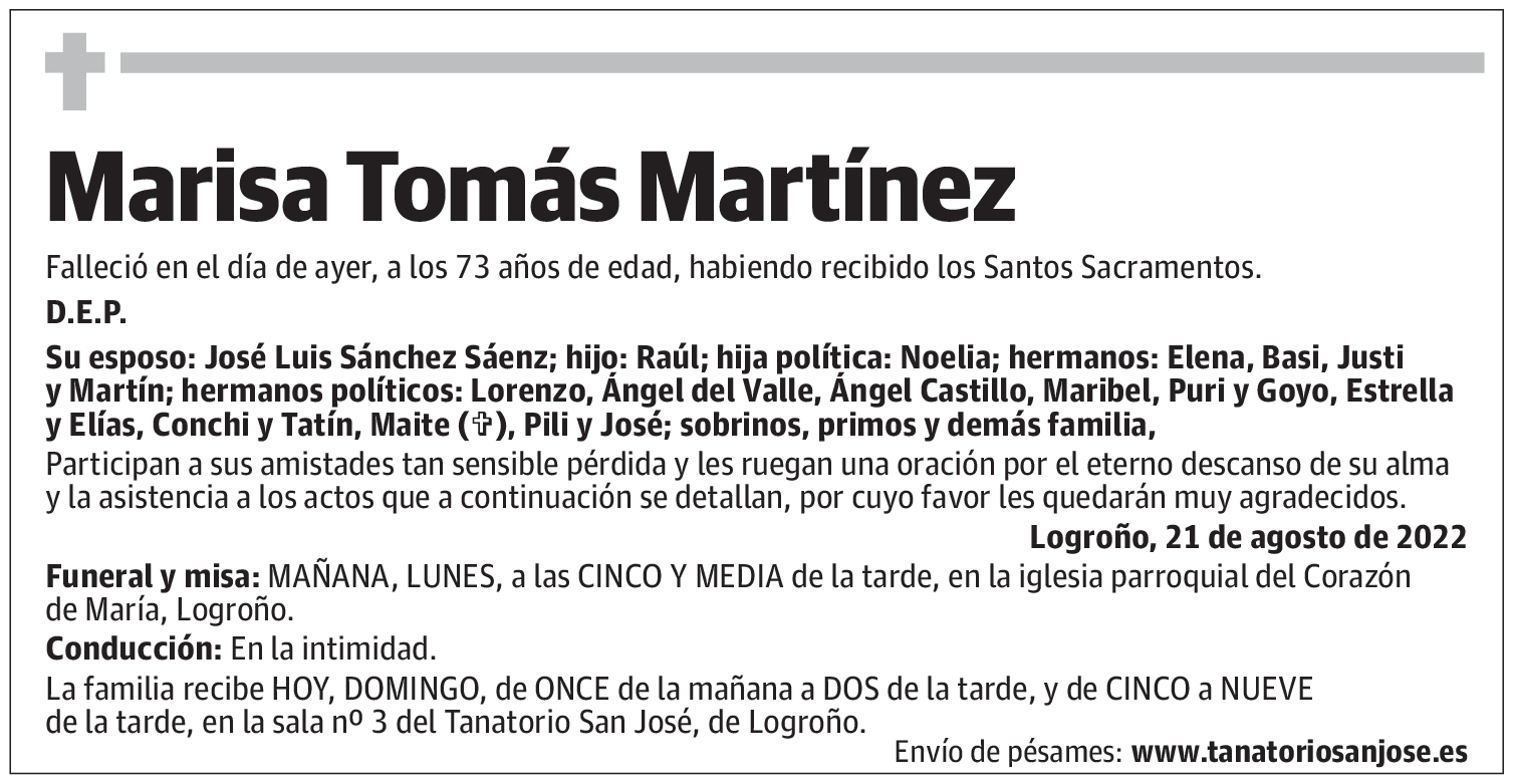 Marisa Tomás Martínez