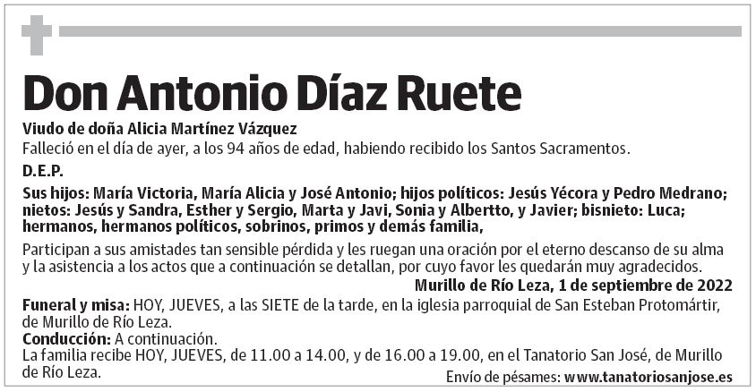 Don Antonio Díaz Ruete