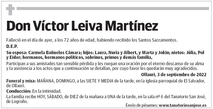 Don Víctor Leiva Martínez