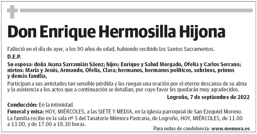 Don Enrique Hermosilla Hijona