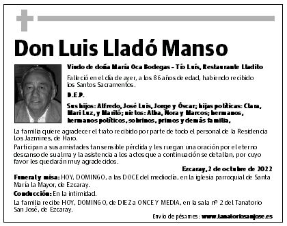 Don Luis Lladó Manso