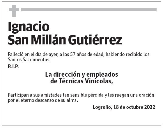 Ignacio San Millán Gutiérrez