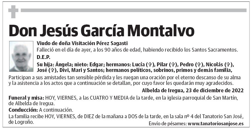 Don Jesús García Montalvo