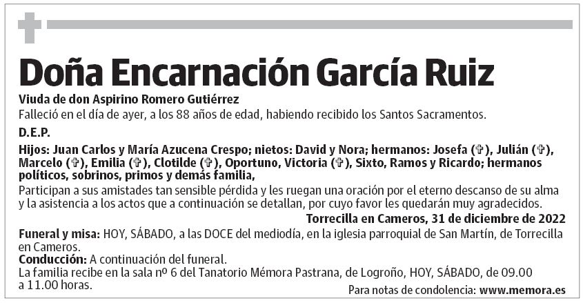 Doña Encarnación García Ruiz