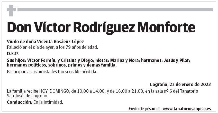 Don Víctor Rodríguez Monforte