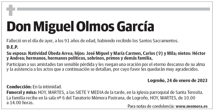 Don Miguel Olmos García