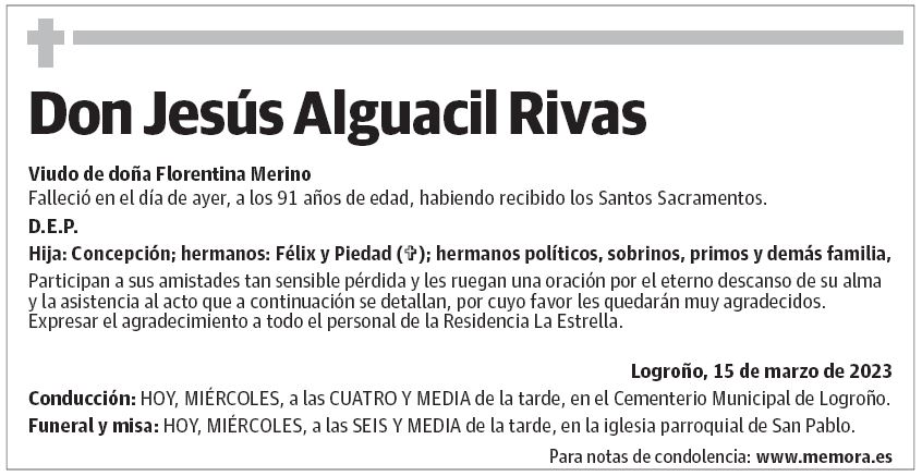 Don Jesús Alguacil Rivas