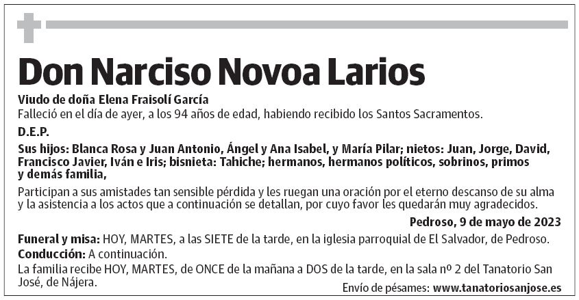 Don Narciso Novoa Larios