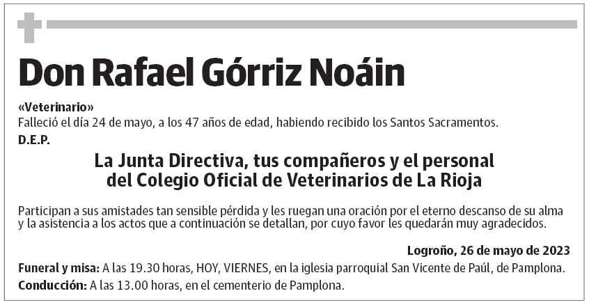 Don Rafael Górriz Noáin
