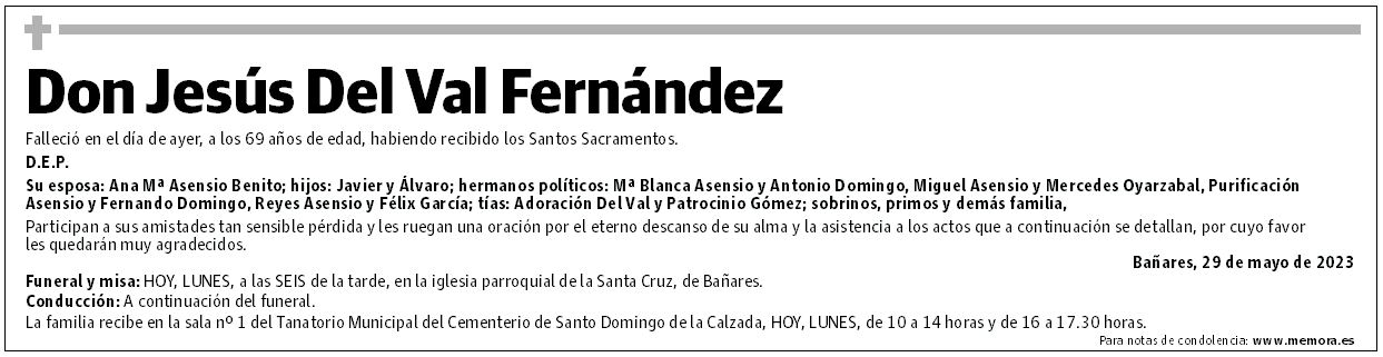 Don Jesús Del Val Fernández