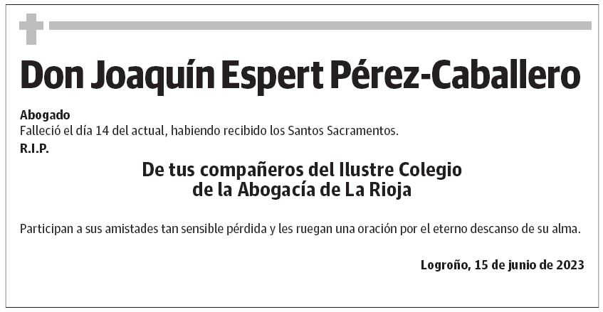 Don Joaquín Espert Pérez-Caballero