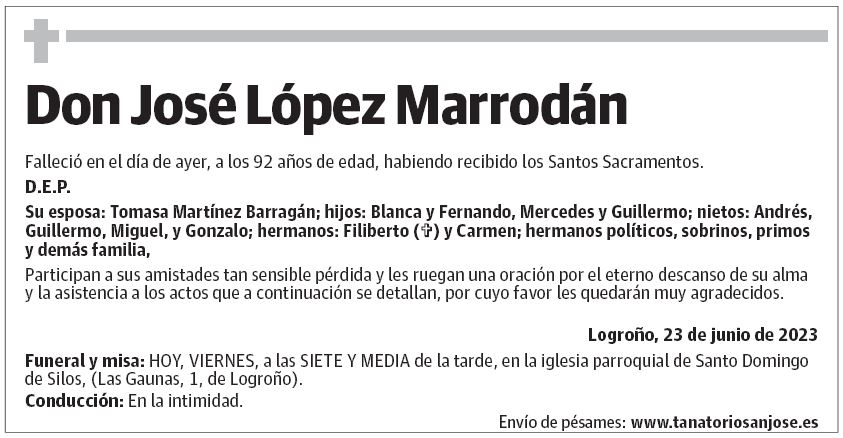 Don José López Marrodán