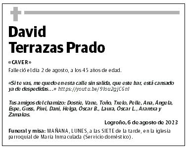 David  Terrazas Prado