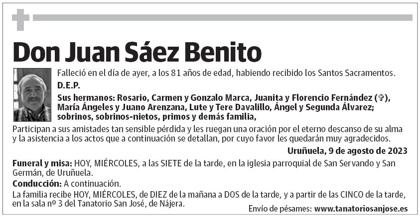 Don Juan Sáez Benito