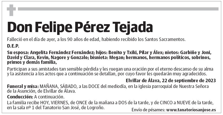 Don Felipe Pérez Tejada