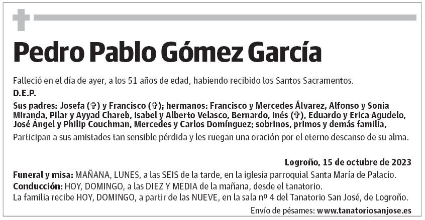 Pedro Pablo Gómez García
