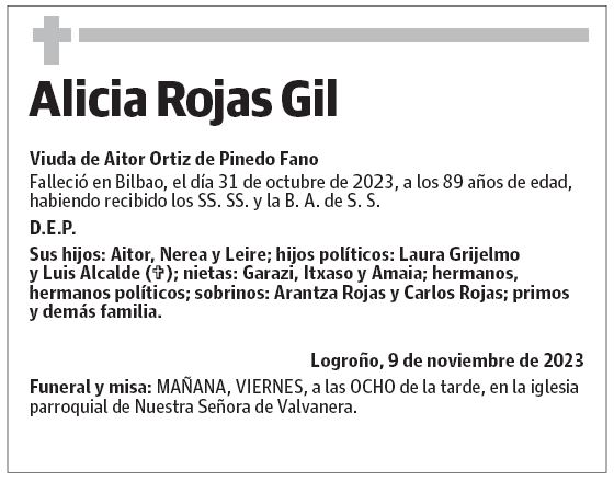 Alicia Rojas Gil