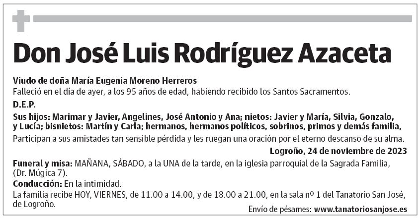 Don José Luis Rodríguez Azaceta