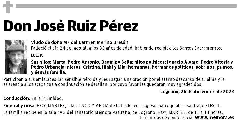 Don José Ruiz Pérez
