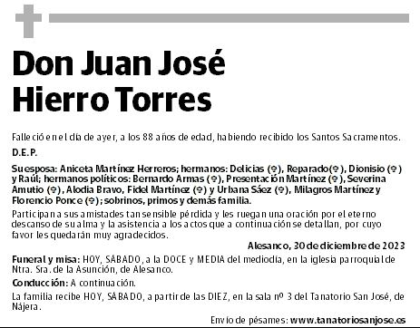 Don Juan José Hierro Torres