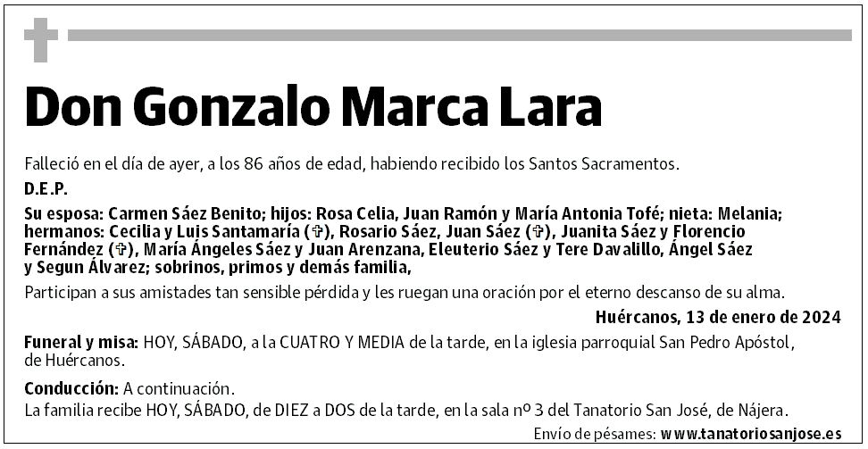 Don Gonzalo Marca Lara