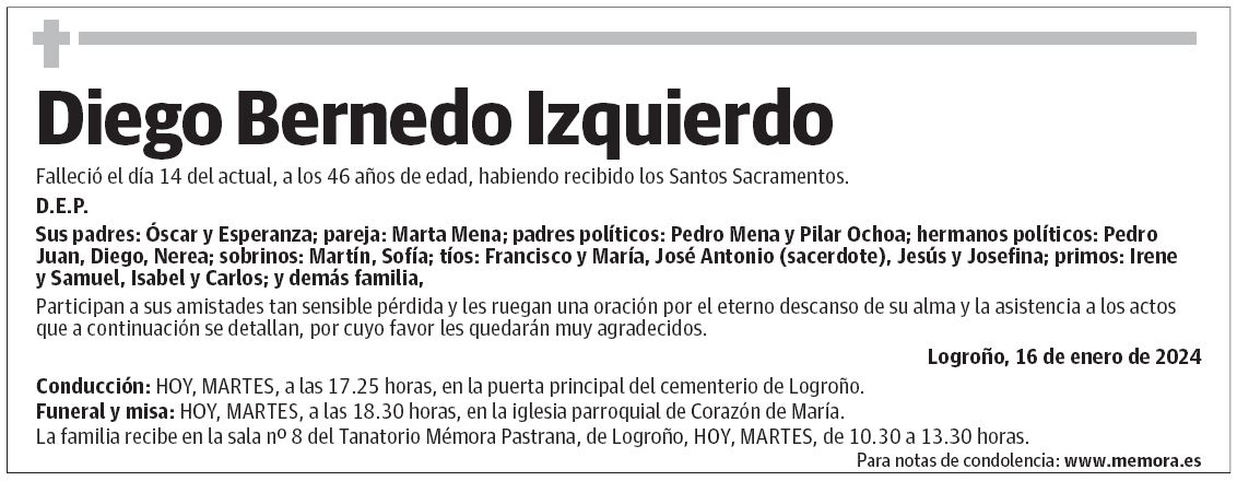 Diego Bernedo Izquierdo