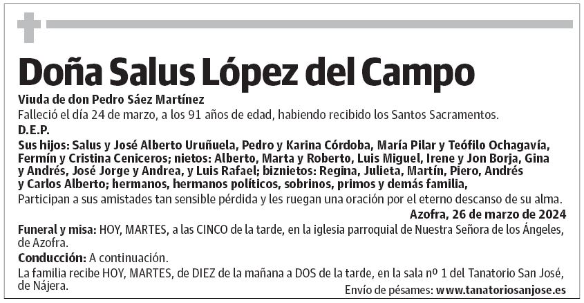 Doña Salus López del Campo