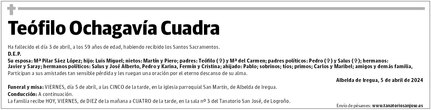 Teófilo Ochagavía Cuadra