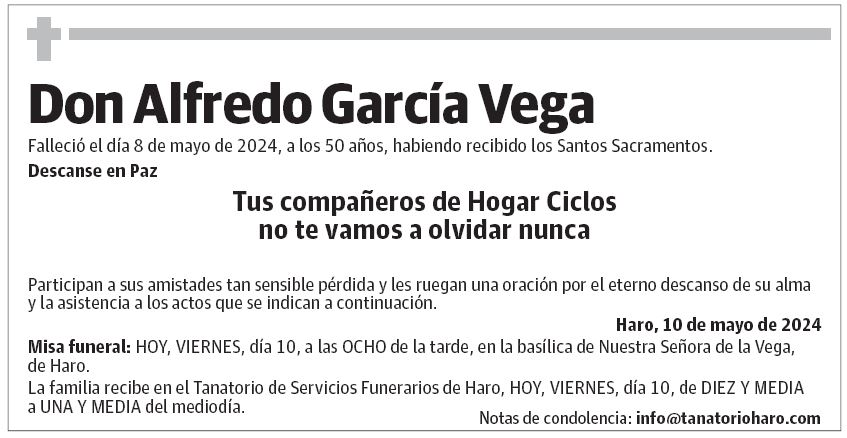 Don Alfredo García Vega