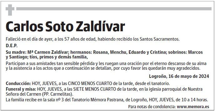 Carlos Soto Zaldívar