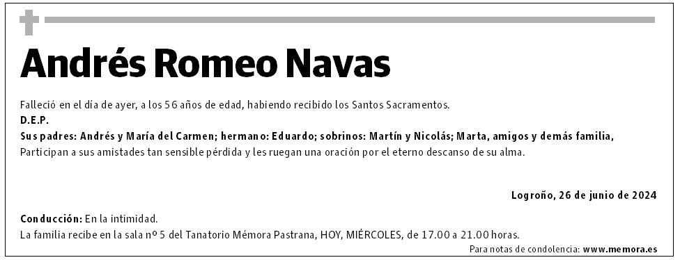 Andrés Romeo Navas
