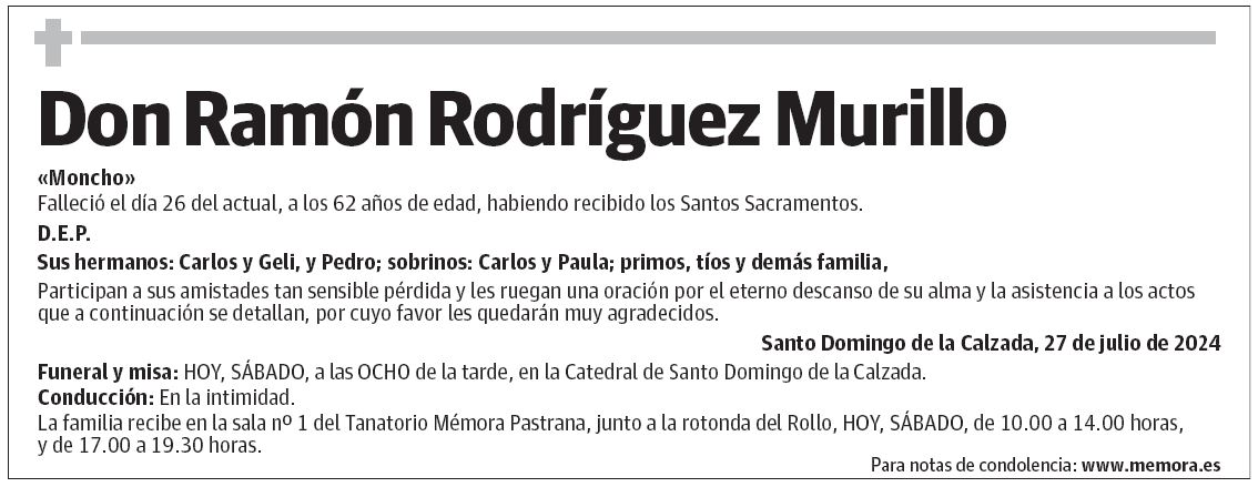 Don Ramón Rodríguez Murillo