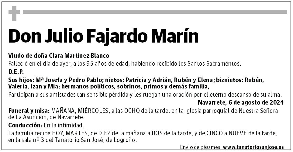 Don Julio Fajardo Marín